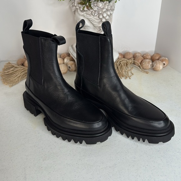 ALL SAINTS Women's Harlee Pull On Chelsea Boots Euro 38.5/8.5 NWOB - Picture 5 of 12